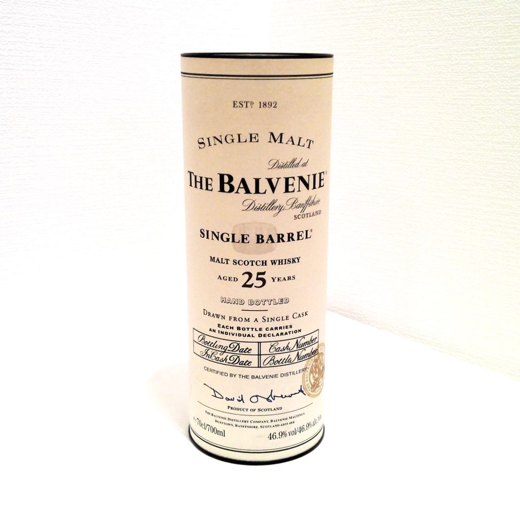 THE BALVENIE バルヴェニー 25年の買取実績 | 買取専門店さすがや