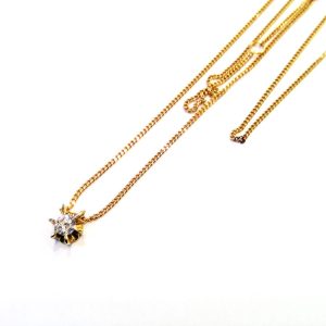 K18 ダイヤモンドネックレス