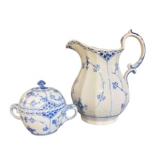 ROYAL COPENHAGEN ロイヤル コペンハーゲン ハーフレース シュガーボウル ピッチャー