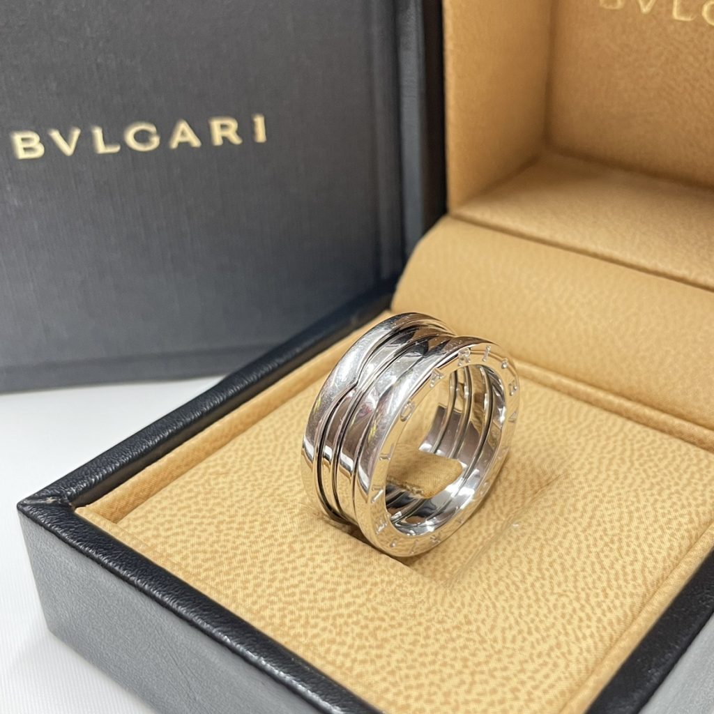 ブルガリ B-zero1 リング 750 K18WG BVLGARI