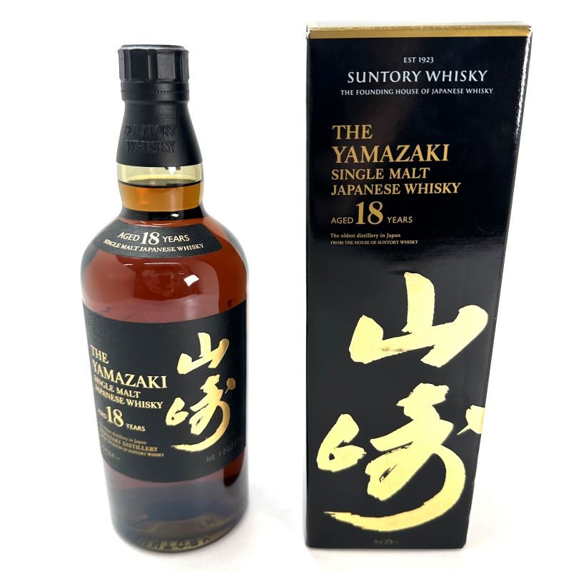 サントリー 山崎 18年 700ml 箱付