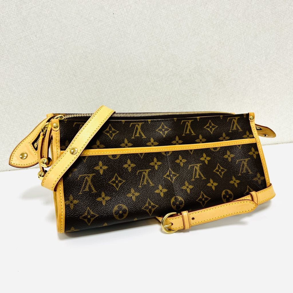 ルイヴィトン LOUIS VUITTON ポパンクール オ モノグラム ショルダーバッグ トートバッグ PVC レザー ブラウン M40007 レディース 中古 LOUIS VUITTON⁄ルイ・ヴィトンポパンクール・オ｜ヴァル