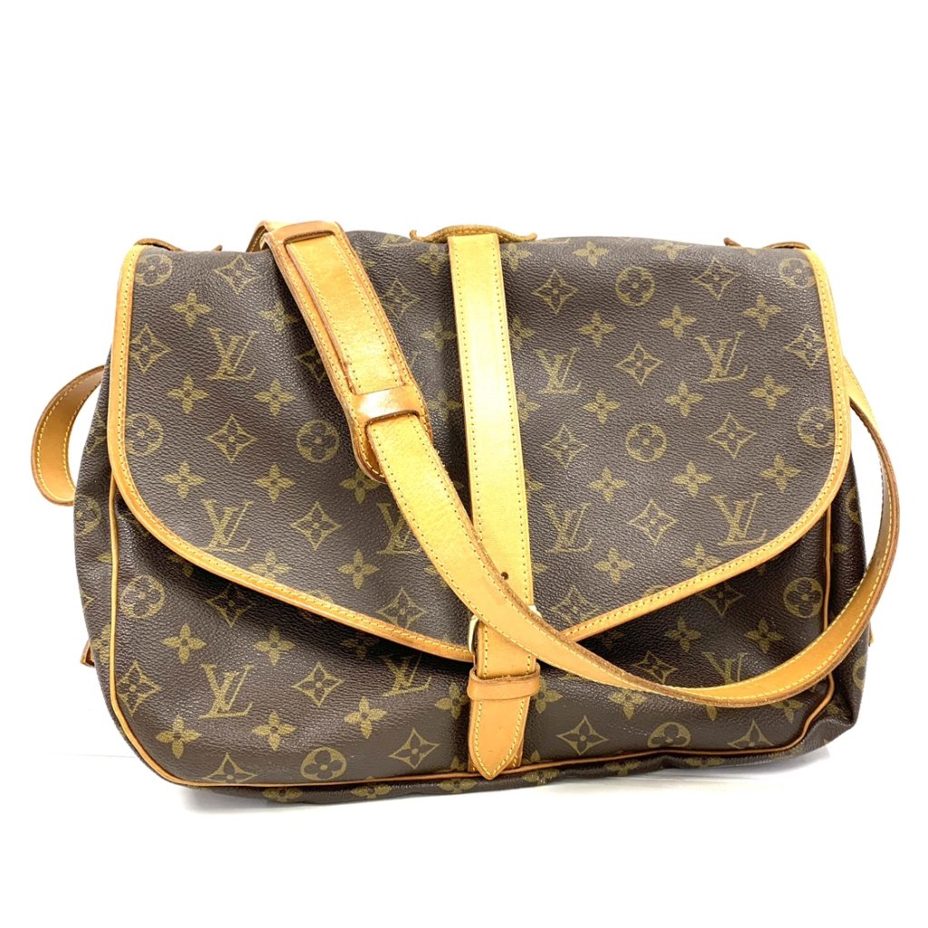 ルイヴィトン LV ソミュール35 GM モノグラム ショルダーバッグの買取 