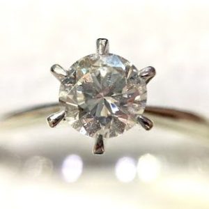 Pt950 プラチナ950 ダイヤモンド リング 0.45ct