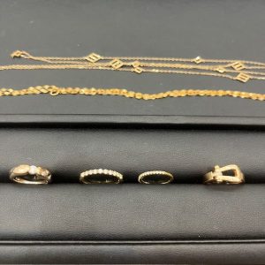 K18（18金）リングとネックレスなど｜川口市西川口