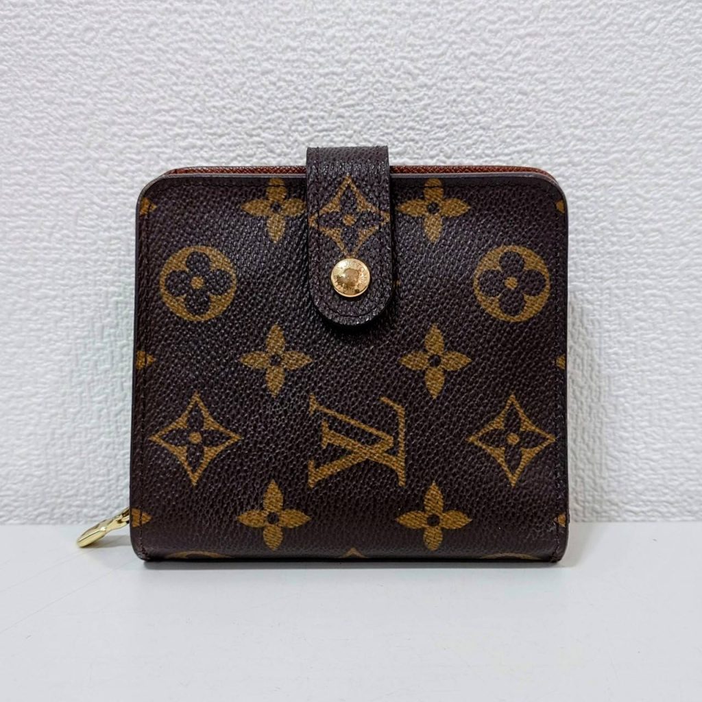 LOUIS VUITTON ルイヴィトン モノグラム コンパクトジップ