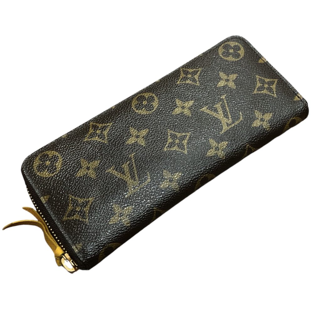 LOUIS VUITTON(ルイヴィトン) モノグラム ポルトフォイユ クレマンス　ラウンドファスナー 長財布