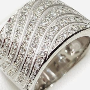 Pt850 メレダイヤモンド プラチナリングアクセサリー