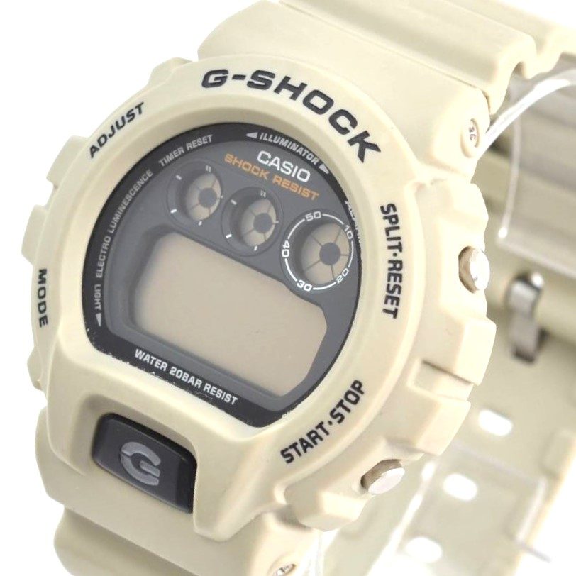 CASIO G-SHOCK カシオ Gショック ホワイト ラバー 不動品