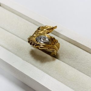 K18(18金) Pt900(プラチナ900) リング