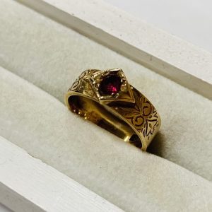 K18(18金) ルビー リング