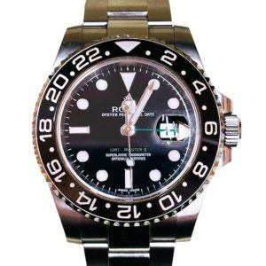 ROLEX ロレックス GMTマスターⅡ116710 黒文字盤