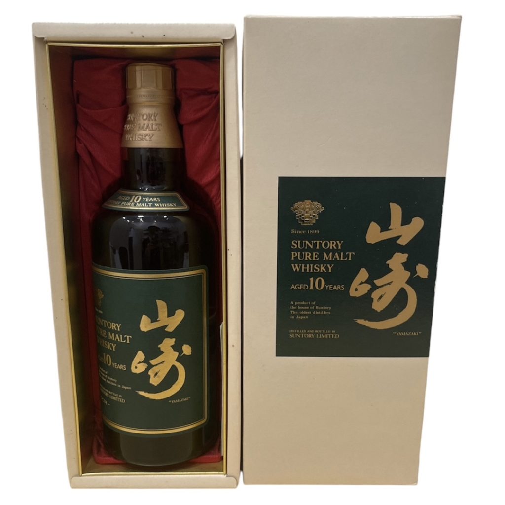 SUNTORY サントリー ピュアモルトウイスキー 山崎 10年 700ml 山崎 グリーンラベル