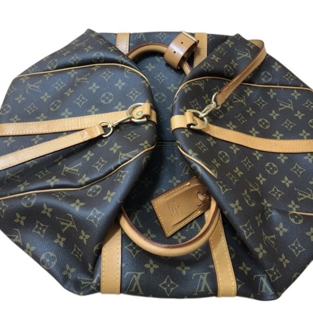 LOUIS VUITTON ルイ・ヴィトン キーポル 50 バンドリエール モノグラム M46593