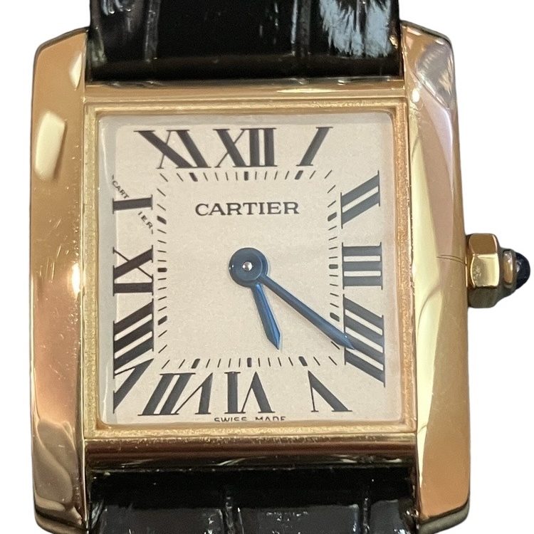 Cartier カルティエ タンクフランセーズ 2385 不動品 付属品なし クォーツ式