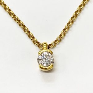 K18 18金 ダイヤモンド ネックレス アクセサリー 貴金属