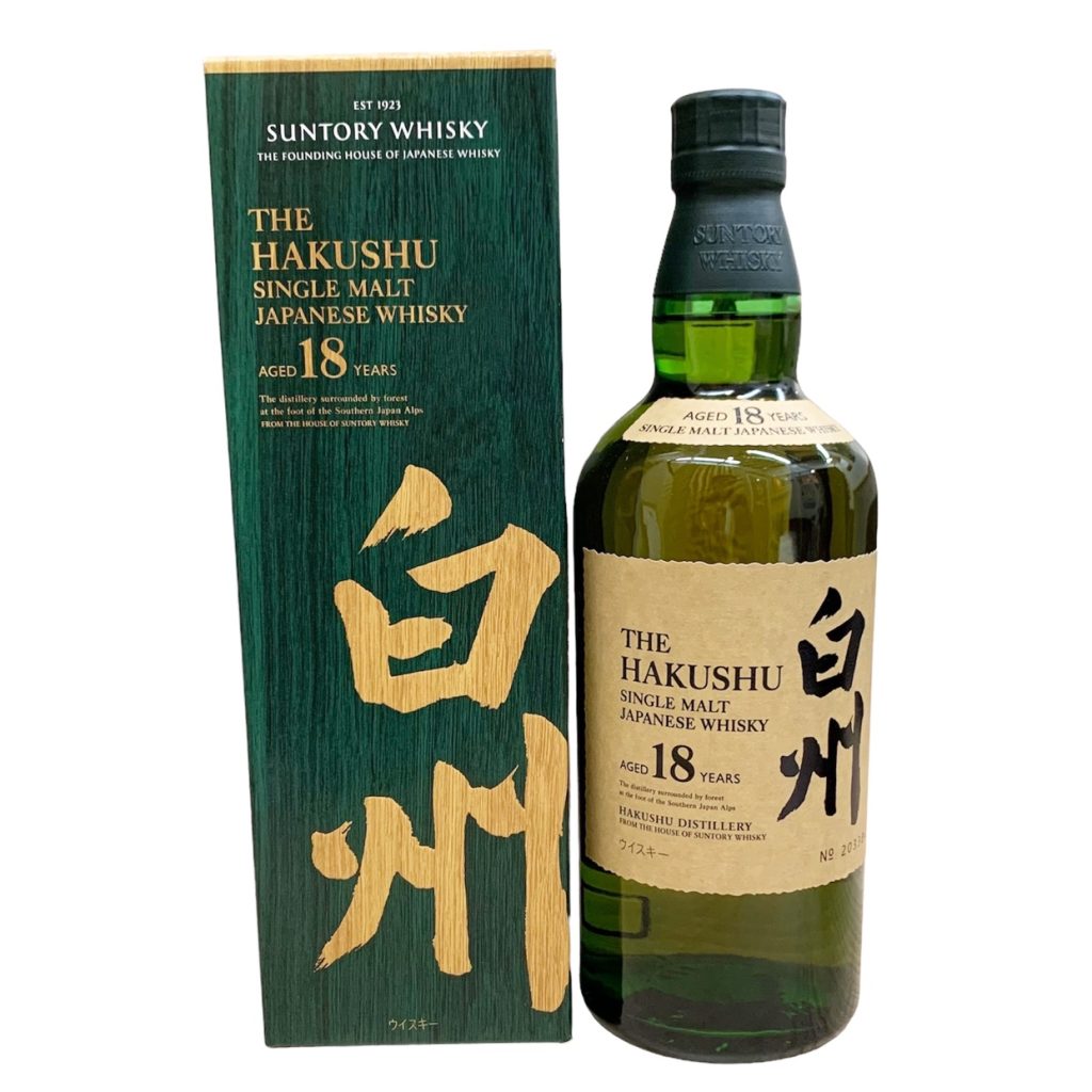 SUNTORY サントリー 白州 18年 箱有 ウイスキー お酒