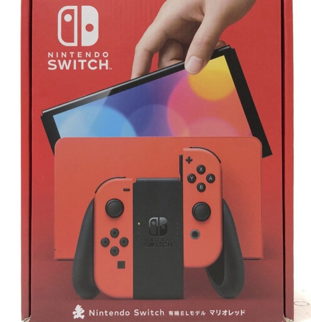 任天堂スイッチ NintendoSwitch 有機EL マリオレッド