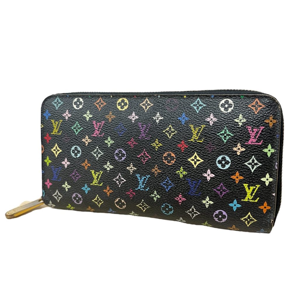 Louis Vuitton ルイヴィトン ジッピーウォレット モノグラム マルチカラー グルナード ノワール 長財布