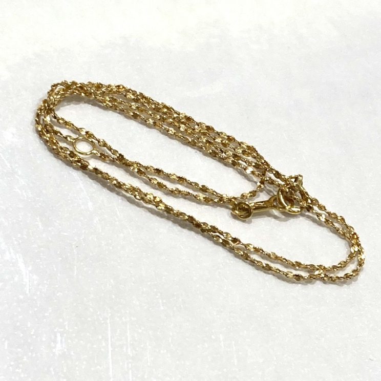 K18ネックレス】18金 貴金属 アクセサリーの買取実績 | 買取専門店さすがや
