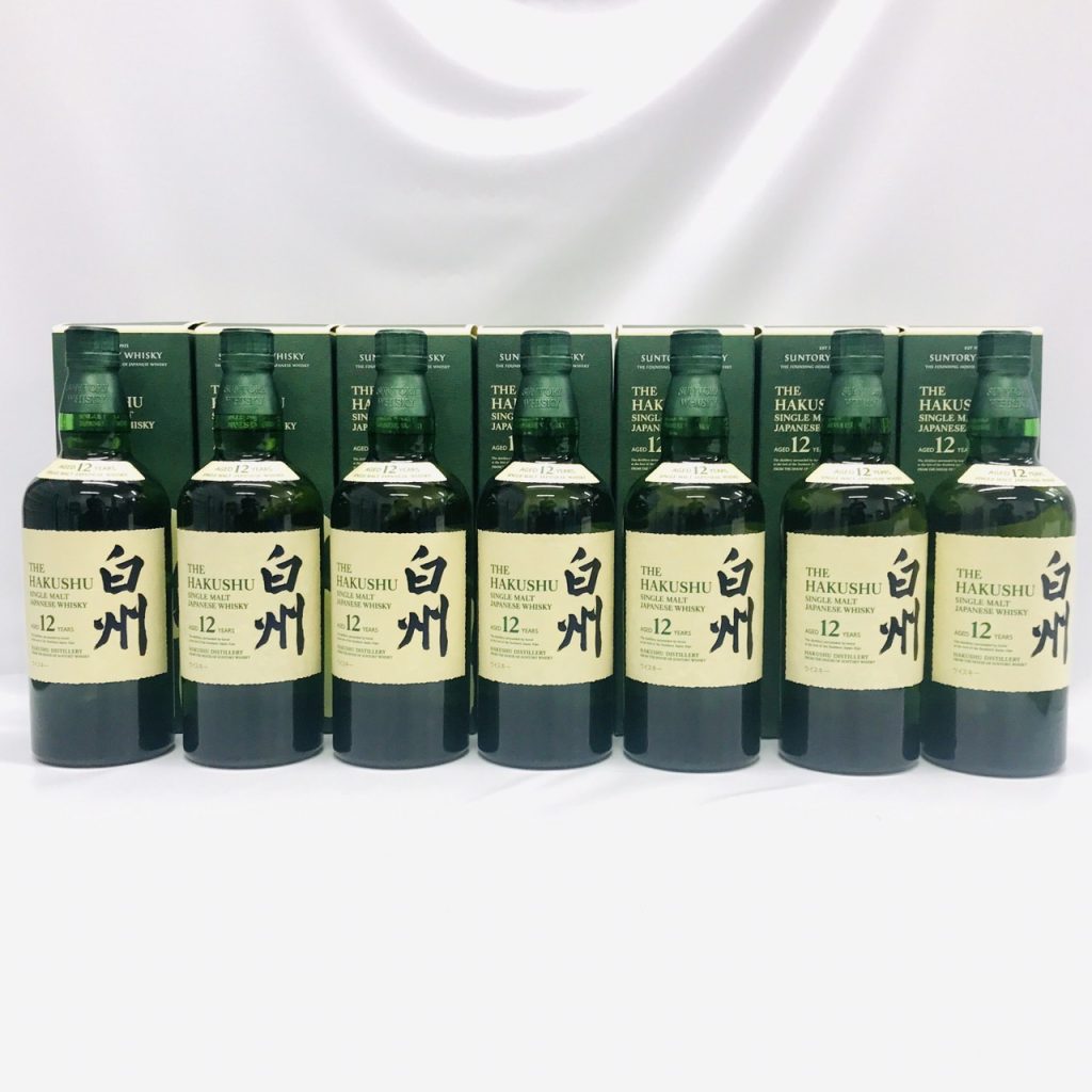 SUNTORY 白州 12年 箱付き 7本おまとめ