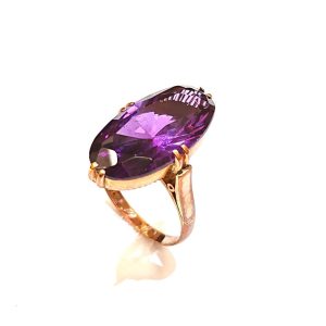 K18 アメジスト リング