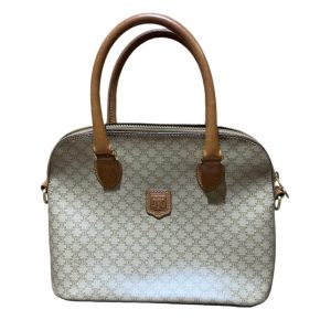 【CELINE】セリーヌ マカダム ビンテージハンドバッグ トリオンフ