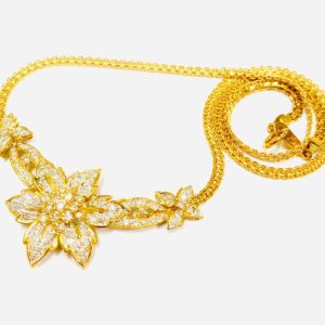 K18 メレダイヤモンド ゴールド ネックレス