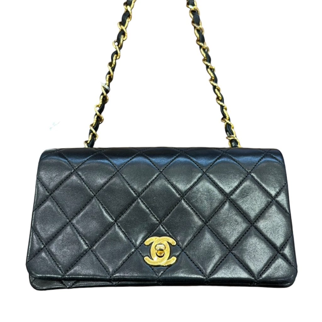 シャネル CHANEL ミニ マトラッセ シングルフラップ  ショルダーバッグ