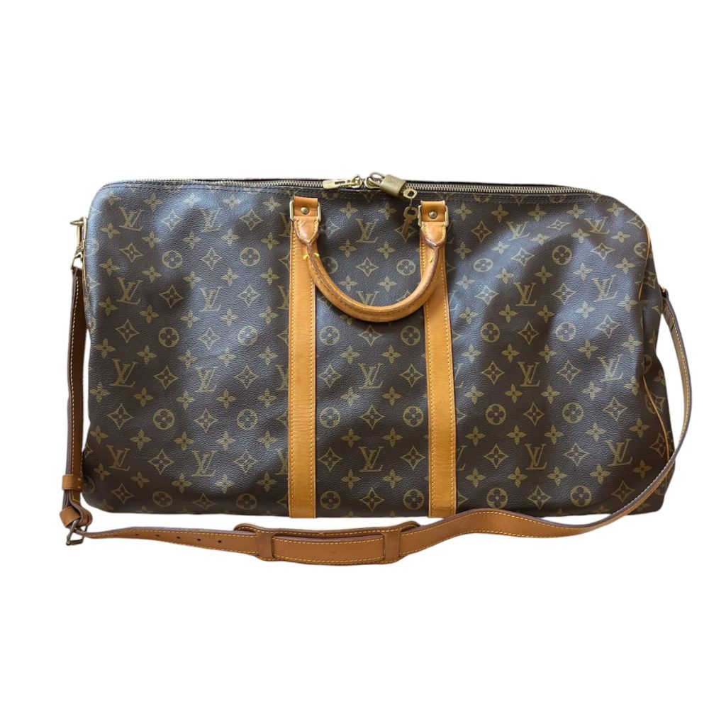 ルイ・ヴィトン LOUIS VUITTON キーポル・バンドリエール55 モノグラム