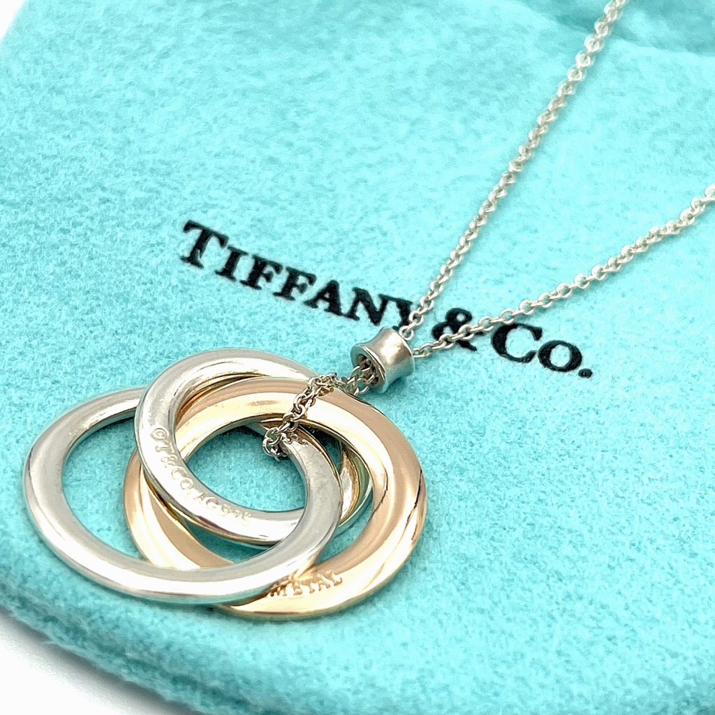 Tiffany&Co. ティファニー インターロッキング メタルネックレス｜前橋市箱田町