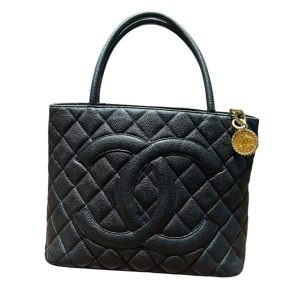 CHANEL シャネル トート ブラック キャビアスキン