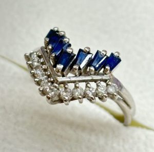 PT900 サファイア リング