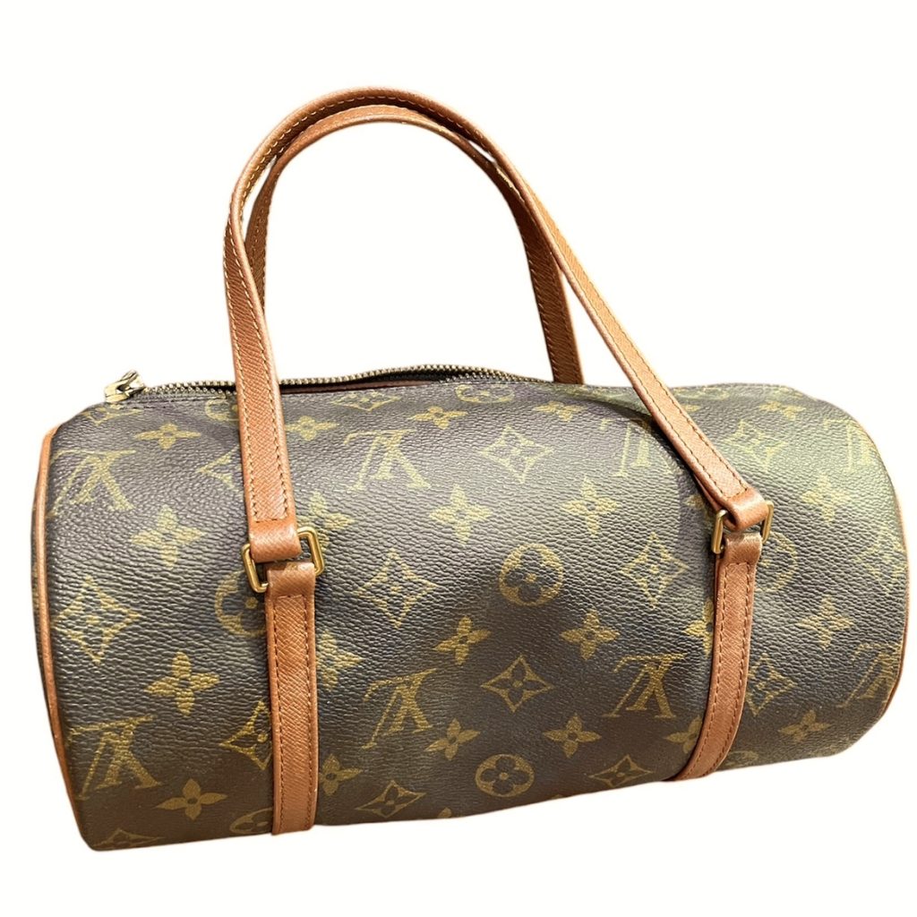 【ルイ・ヴィトン】パピヨン26 旧型 モノグラム ハンドバッグ Louis  Vuitton