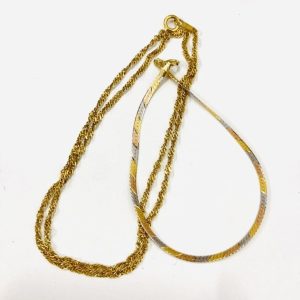 K18ネックレス&ブレスレット