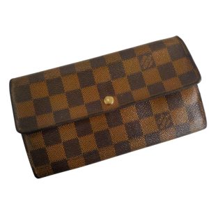 ルイヴィトン LOUIS VUITTON ダミエポルトフォイユサラ 長財布
