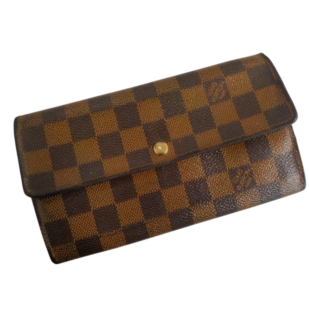 ルイヴィトン LOUIS VUITTON ダミエポルトフォイユサラ　長財布