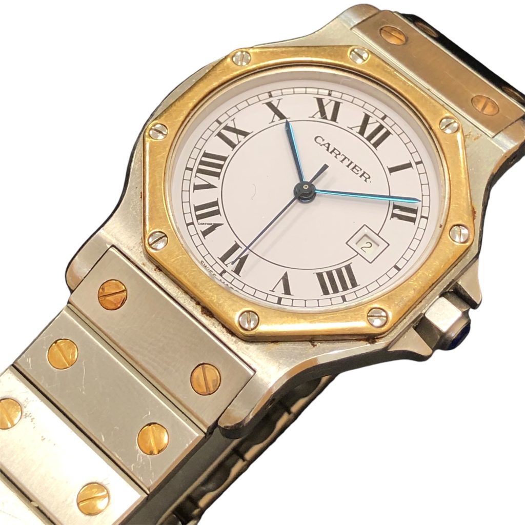 Cartier カルティエ サントスオクタゴン YG×SS