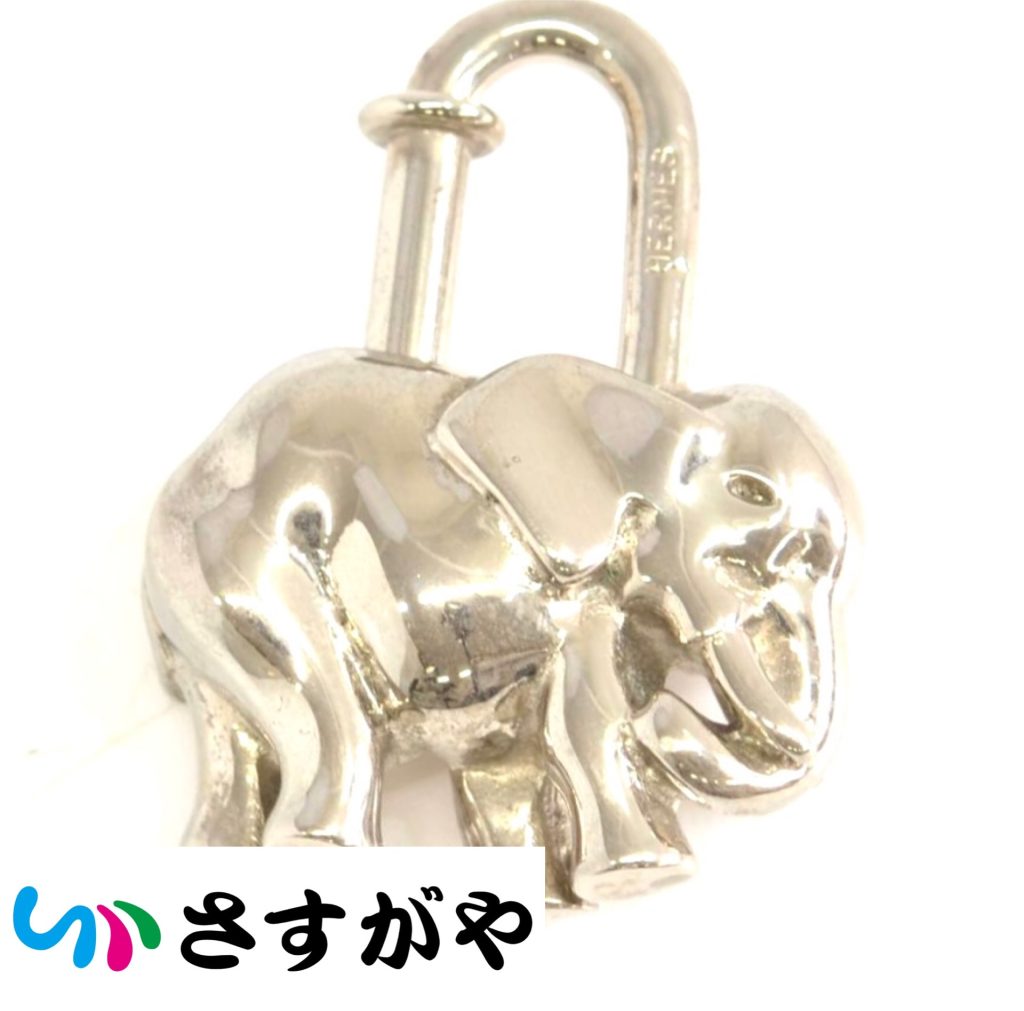 エルメス エレファント カデナ ゴールド 切り取ら