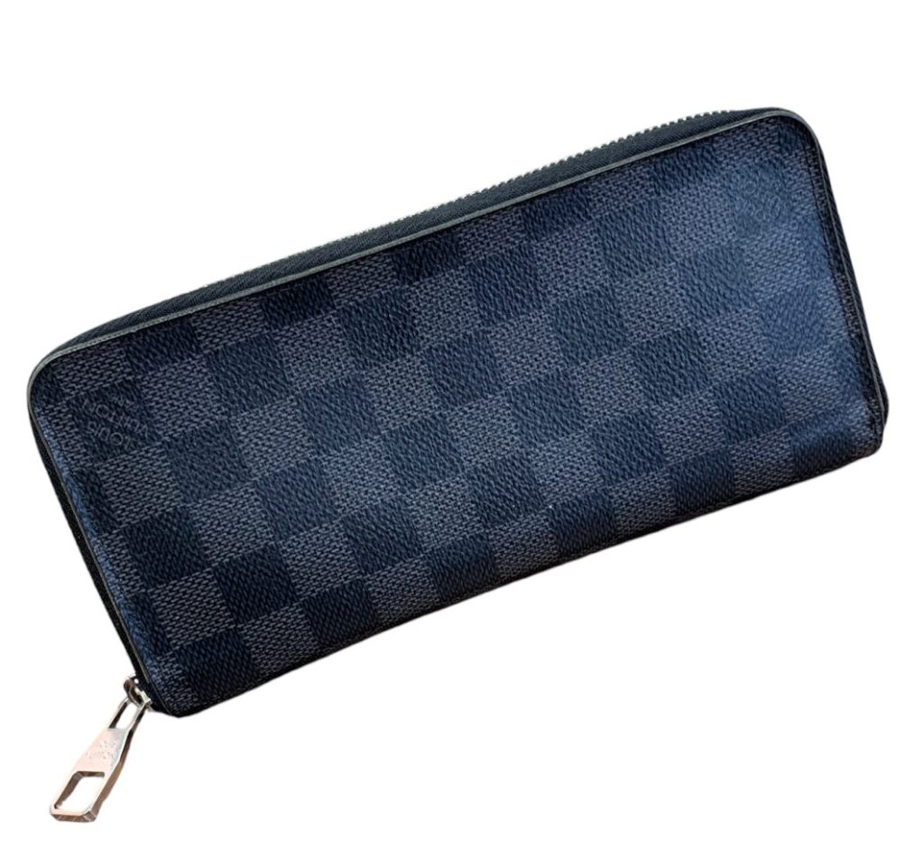 ルイヴィトン LV LOUIS VUITTON ダミエ グラフィット 長財布 ラウンド  