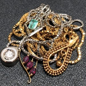 K18 / Pt850 / K14WG / トップ ネックレス