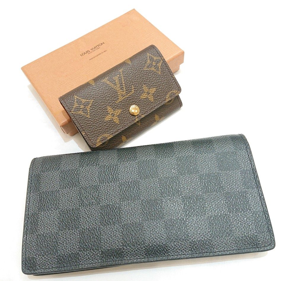 LOUIS VUITTON ルイヴィトン ダミエ 長財布 モノグラム キーケースの  
