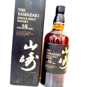 山崎18年 ホログラム付 箱あり ジャパニーズウイスキー