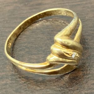 K18 / 750 / 金 / 指輪 / メレダイヤ