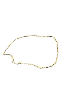 K18/Pt850 コンビ ネックレス