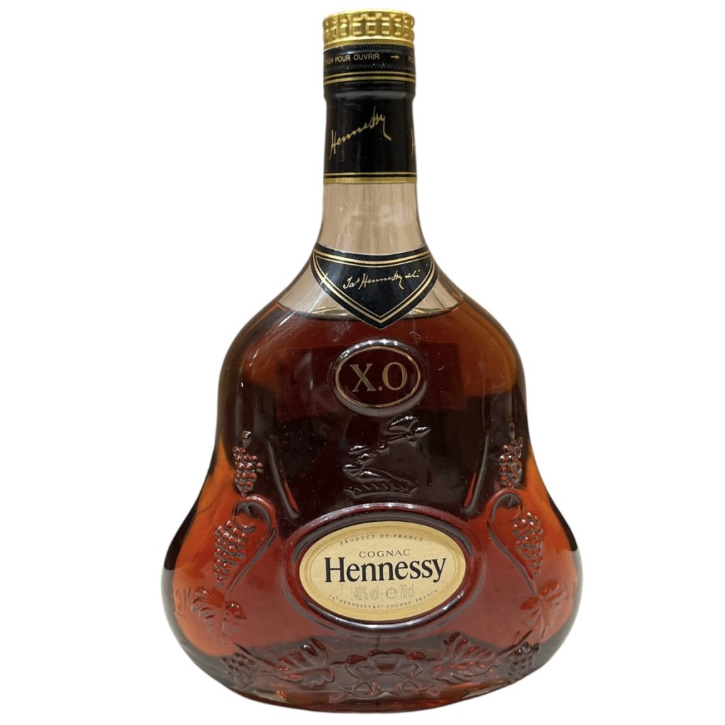 ヘネシー HENNESSY XO エクストラオールド 金キャップ クリアボトル お酒 ブランデー