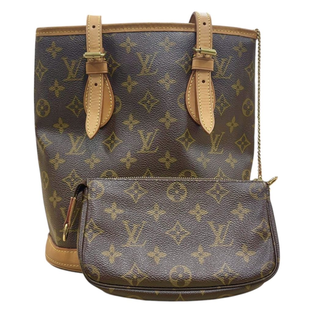 Louis Vuitton ルイヴィトン モノグラム バケット トートバッグ