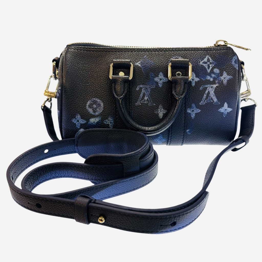 Louis Vuitton ルイヴィトン モノグラム ウォーターカラー キーポルXS