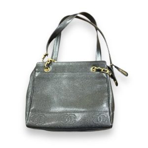 【CHANEL シャネル】キャビアスキン トートバッグ
