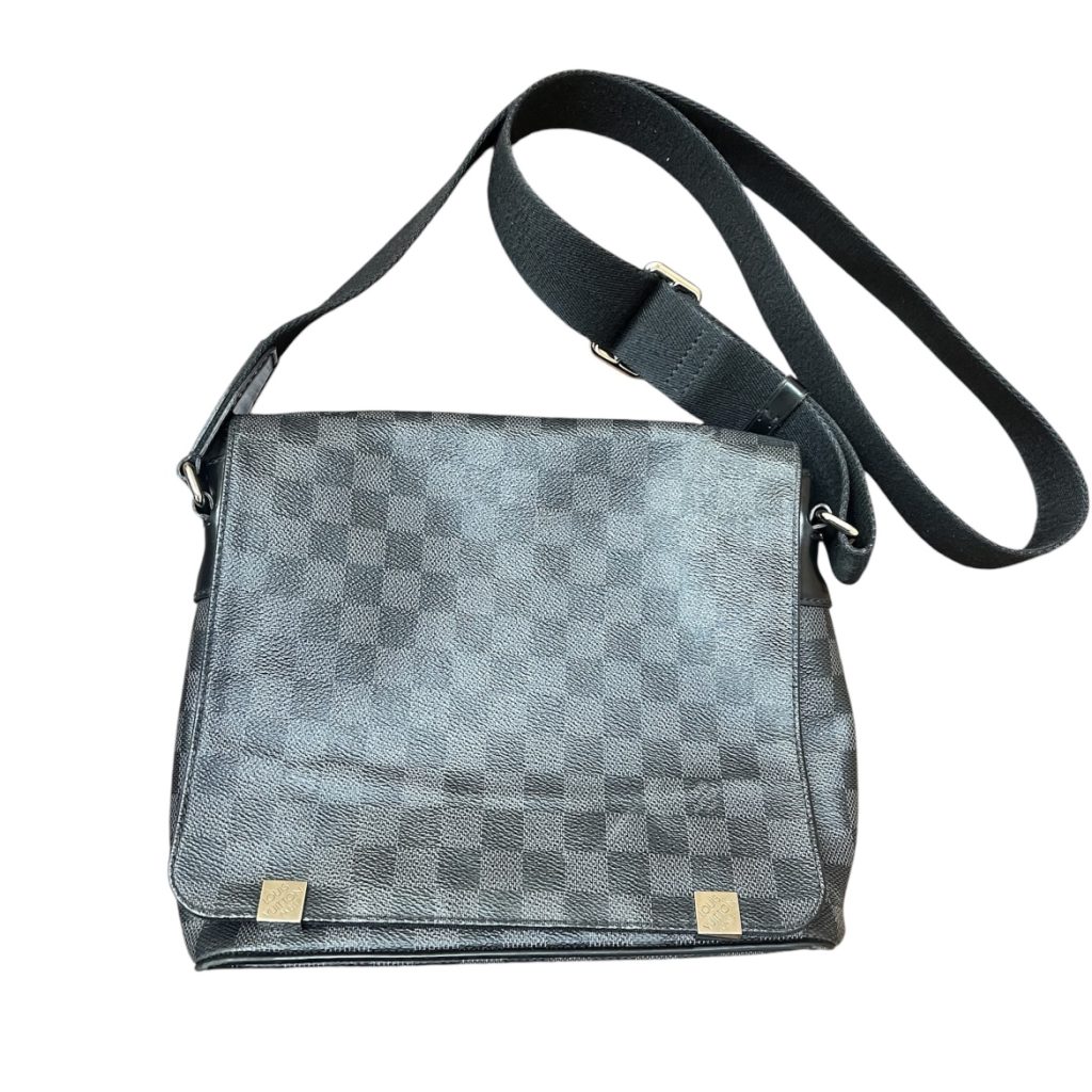 ルイヴィトン LOUIS VUITTON ダミエグラフィット ディストリクト